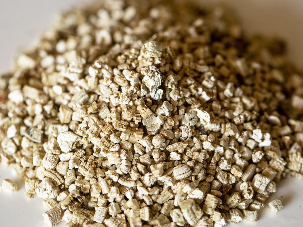 granulates of vermiculite